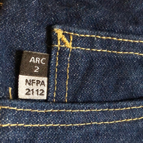 New Mens Jeans Carhartt Denim Straight Leg Blue Jeans Men’s Size 38X32 - Picture 10 of 13